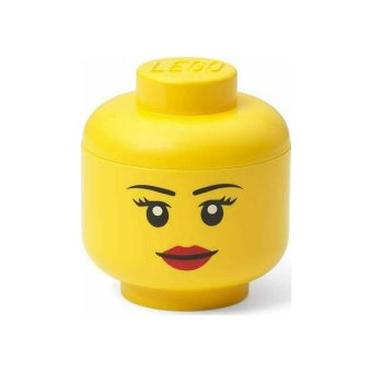 Lego Storage Head Girl Mini Yellow 40331725