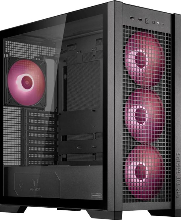 Asus TUF Gaming GT302 ARGB Mid Tower Tempered Glass Black 90DC00I0-B19000