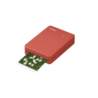 Canon Selphy QX20 Portable Photo Printer Terracotta Red 6754C002AA