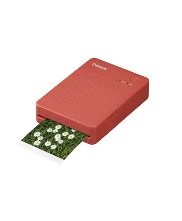 Canon Selphy QX20 Portable Photo Printer Terracotta Red 6754C002AA
