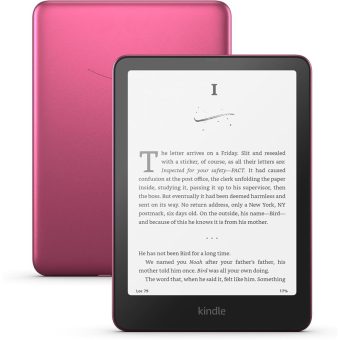 Amazon Kindle 7" 12th Gen (2024) Paperwhite Signature Edition E-Book Reader 32 GB Wi-Fi Raspberry B0CFPHPHYC