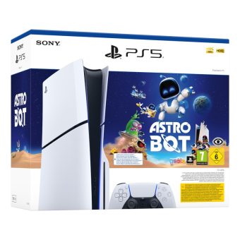 Sony Playstation 5 Disk Edition Slim 1TB + Astro Bot Bundle White CFI-2016 711719589037