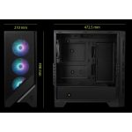 MSI MAG Forge 320R Airflow Tempered Glass Midi Tower Black 306-7G23R21-809 - Image 11