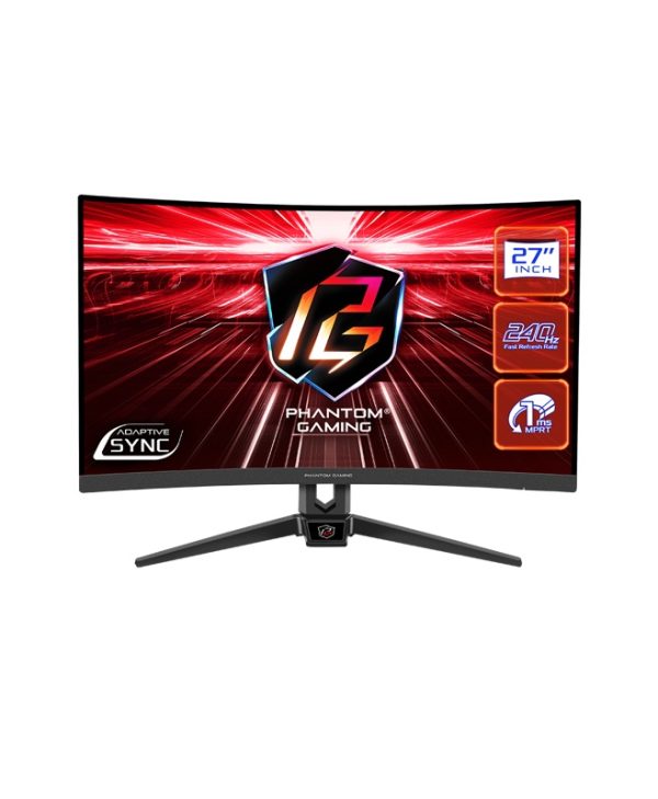 Asrock PG27F15RS1A 27" 240Hz 1ms FHD Curved Gaming Monitor Black