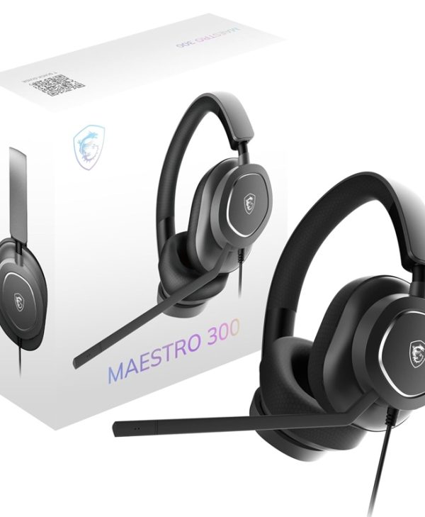 MSI Maestro 300 Gaming Headset Black OS3-8ZC8001-000