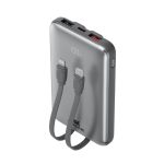 Rivacase VA2611 Power Bank 10000MAH 2x USB-C 2x USB-A 1x Lightning VA2611 Grey - Image 2