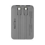 Rivacase VA2611 Power Bank 10000MAH 2x USB-C 2x USB-A 1x Lightning VA2611 Grey - Image 5