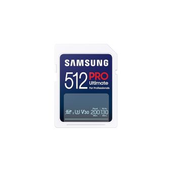 Samsung SDXC 512GB Class 10 U3 UHS-I V30 MB-SY512SB/WW