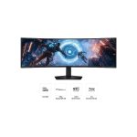 Samsung Odyssey G9 G91F 49" DQHD 144Hz 1ms Curved Gaming Monitor Black LS49FG912EUXEN