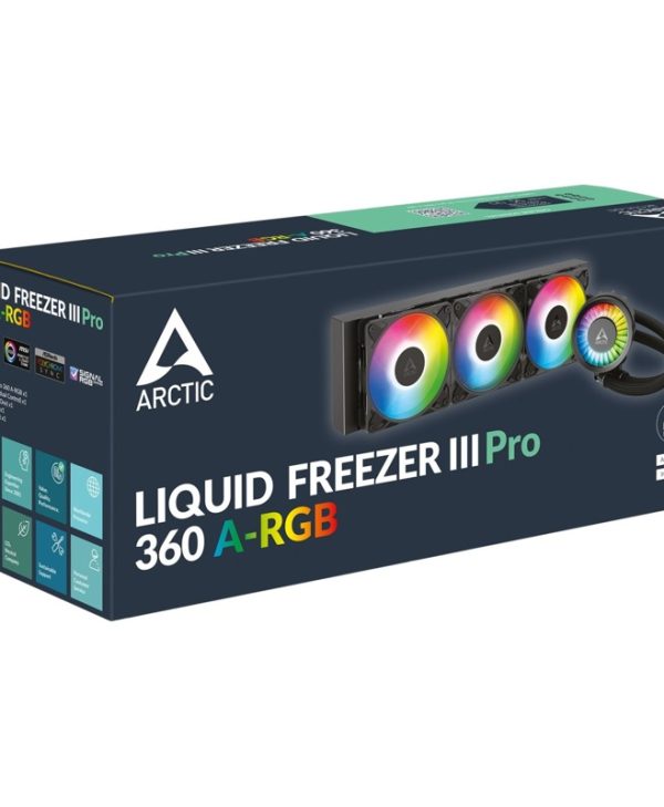 Arctic Liquid Freezer III Pro A-RGB 360 Black ACFRE00184A
