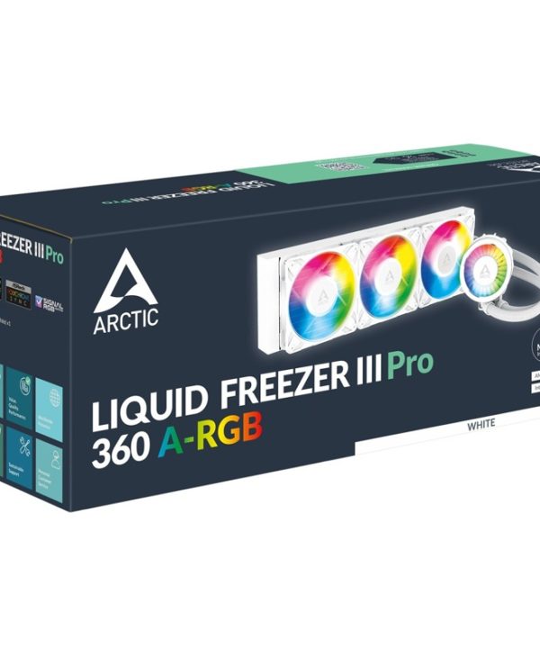 Arctic Liquid Freezer III Pro A-RGB 360 White ACFRE00188A