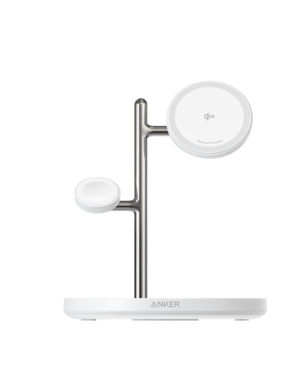 Anker Mobile Charger Maggo Stand 15W Magnetic White B25M3321