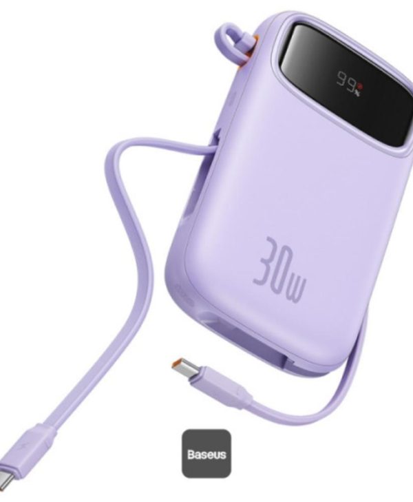 Baseus QPow 2 Powerbank 10000mAh 2 x USB-C Purple P10055008513-00