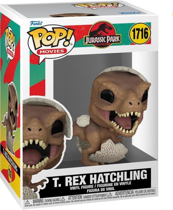 Funko Pop! Movies: Jurassic Park - Velociraptor Hatchling #1717 Vinyl Figure