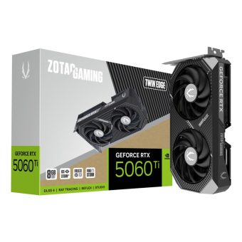 Zotac GeForce RTX 5060 Ti Twin Edge 8GB GDDR7 Black ZT-B50610E-10M
