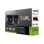 Asus GeForce RTX 5060 Dual OC 8GB GDDR7 Black DUAL-RTX5060-O8G - Image 9