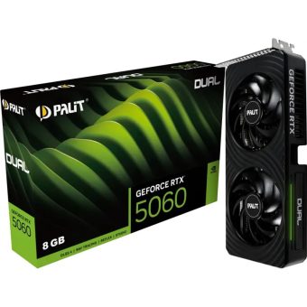 Palit GeForce RTX 5060 Dual 8GB GDDR7 Black NE75060019P1-GB2063D
