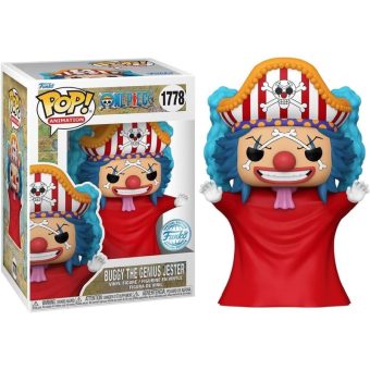 Funko Pop! Animation: One Piece - Buggy The Genius Jester (Special Edition) #1778 Vinyl Figure