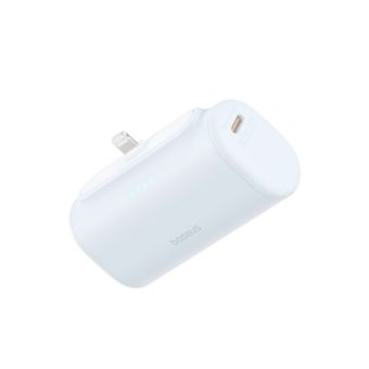 Baseus Compact Built in Lightning Powerbank 5000mAh 20W Blue P10068307313-00