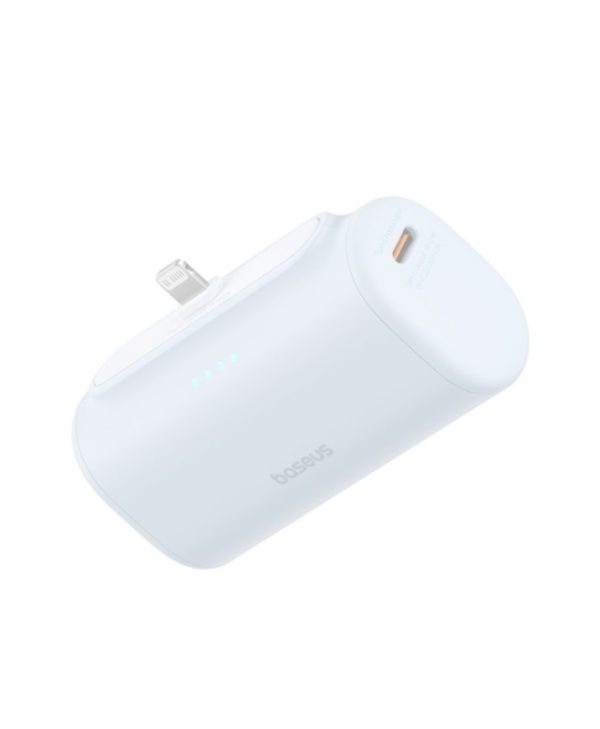 Baseus Compact Built in Lightning Powerbank 5000mAh 20W Blue P10068307313-00