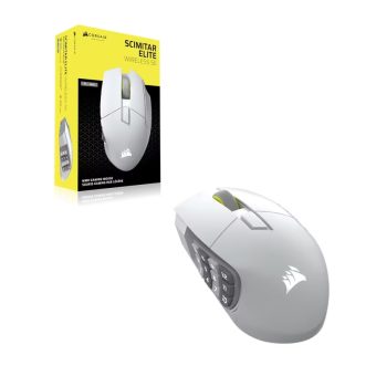 Corsair Mouse Scimitar Elite Wireless SE RGB White CH-9314011-WW