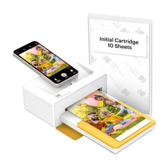 Kodak Dock Plus Portable Bluetooth Photo Printer PD460Y