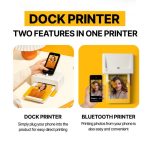Kodak Dock Plus Portable Bluetooth Photo Printer PD460Y - Image 2