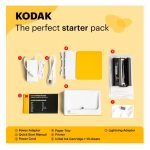 Kodak Dock Plus Portable Bluetooth Photo Printer PD460Y - Image 9