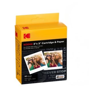 Kodak Photo Cartridge 30 Sheets for Mini 3 and Mini Shot 3 Series 7.6x7.6cm ICRG-330