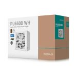DeepCool PL-D 650W 12cm Fan Non-Modular 80+ Bronze PCIe 5.1 White R-PL650D-FC0W-EU-V2