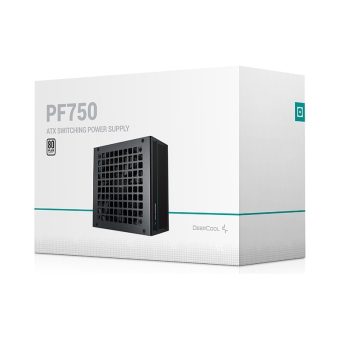 DeepCool PF Series 750W 12cm Fan Non-Modular 80+ Black R-PF750D-HA0B-EU