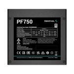 DeepCool PF Series 750W 12cm Fan Non-Modular 80+ Black R-PF750D-HA0B-EU - Image 4