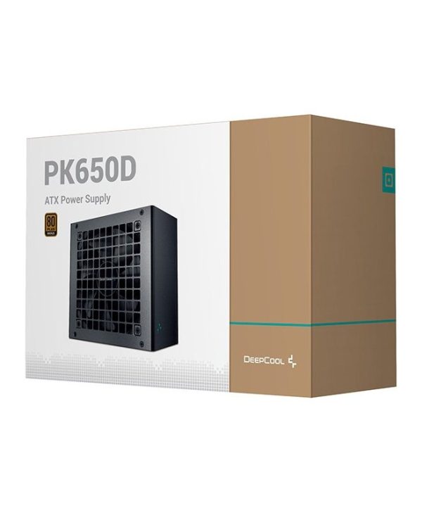 DeepCool PK650D 650W 12cm Non-Modular 80+ Bronze Black R-PK650D-FA0B-JGEU