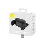 Baseus Steel Cannon Pro Solar Powered Car Mount with Built-in Battery Charger Black SUGP010001