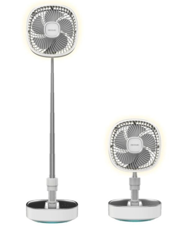 Cecotec Ανεμιστήρας EnergySilence 1000 FoldAir Portable 30W White CEC-08361