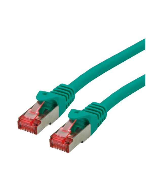 ROLINE S/FTP Component Level Cat6 PiMF LSOH  2m Green 21.15.2632-100