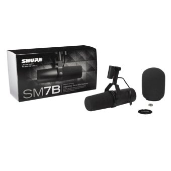 Shure Studio microphone Swivel Mount XLR 150 oHm Black SM7B