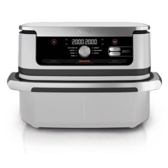 Ninja Double Air Fryer 10.4L 2470W White AF500EUWH