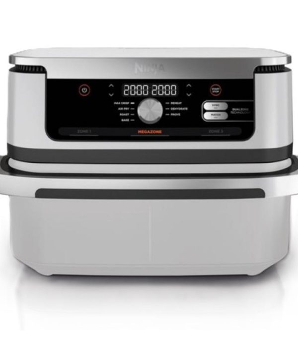 Ninja Double Air Fryer 10.4L 2470W White AF500EUWH