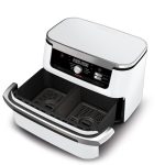 Ninja Double Air Fryer 10.4L 2470W White AF500EUWH - Image 3