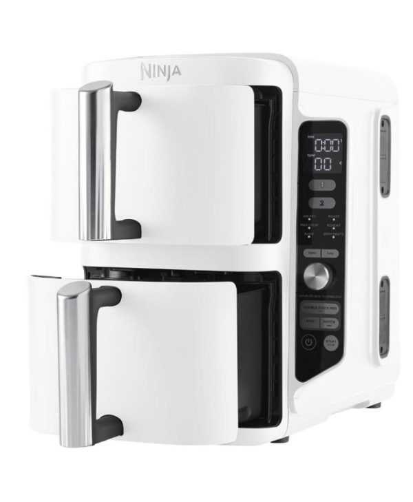 Ninja Double Air Fryer 9.5lt White SL400EUWH