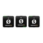 RODE Wireless ME Dual - compact wireless microphone system with two transmitters for two-channel recording WIMEDUAL