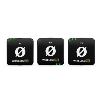 RODE Wireless ME Dual - compact wireless microphone system with two transmitters for two-channel recording WIMEDUAL