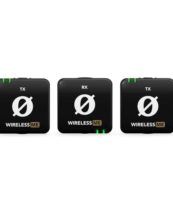 RODE Wireless ME Dual - compact wireless microphone system with two transmitters for two-channel recording WIMEDUAL