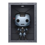 Funko Pop! Deluxe: Marvel Hall of Armor: Iron Man Model 11 War Machine, Mettalic, PX Previews Exclusive #1037 - Image 2