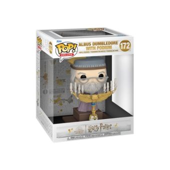 Funko Pop! Deluxe: Harry Potter Prisoner of Azkaban - Albus Dumbledore with Podium #172