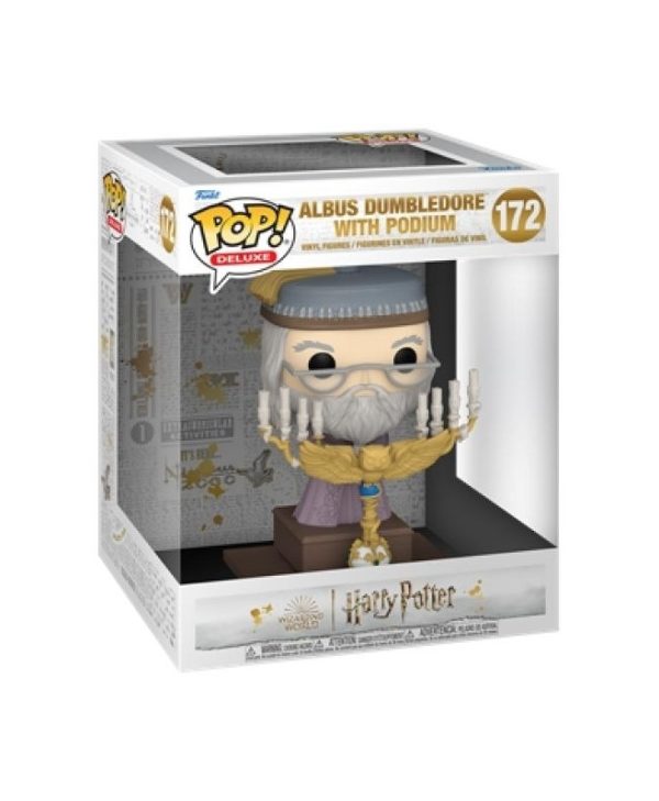 Funko Pop! Deluxe: Harry Potter Prisoner of Azkaban - Albus Dumbledore with Podium #172