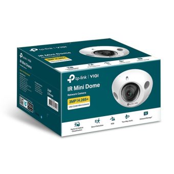 TP-Link VIGI Mini 3MP Indoor IR Dome Network Camera with focal length 2.8mm VIGI C230I Mini(2.8mm)
