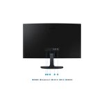 Samsung Essential S3 S36GD 24" FHD VA 100Hz Curved Monitor Black LS24D364GAUXEN - Image 6