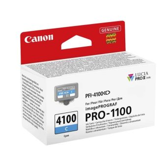 Canon Ink PFI-4100C 80ml Cyan 6778C001